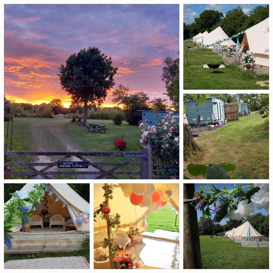Hopgarden Glamping Luxury Shepherds Huts Wadhurst ภายนอก รูปภาพ